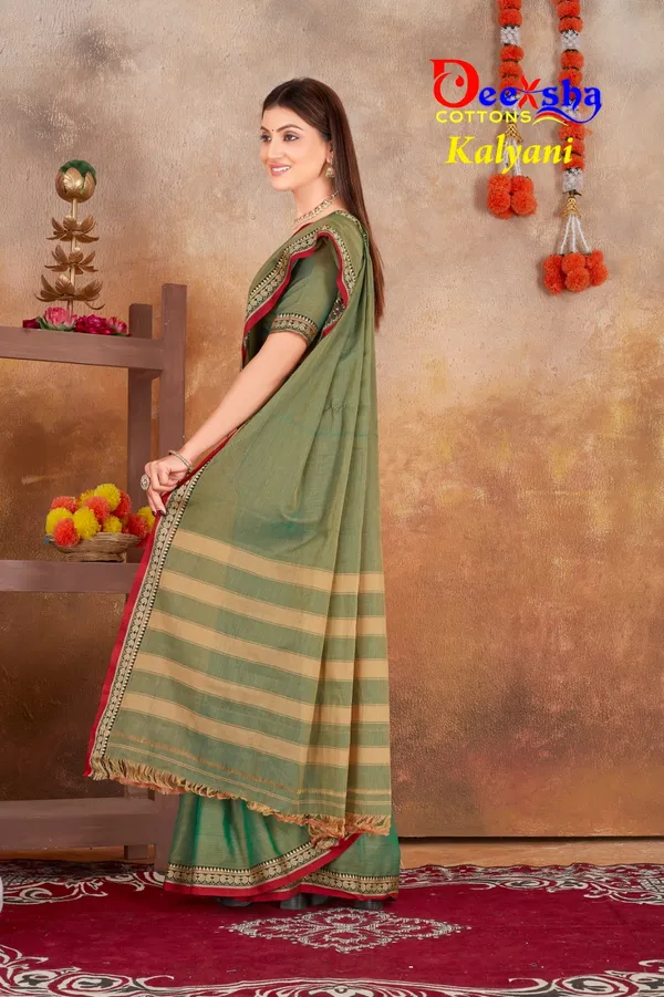 Pista_Green_Kalyani_Narayan_Peth_Masarasaised__Cotton_And_Kalamkari_1_Meter_Matching_Blouse_Free_For_Women