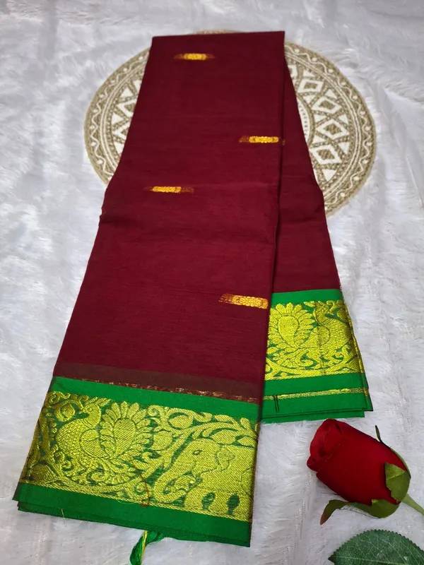 Brown_Komal_Collections_Pure_Cotton