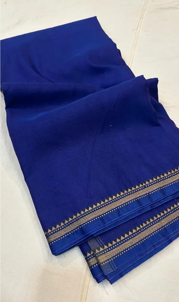 Gothami_narayanpet_cotton_masarasaised_with_running_blouse_saree_-_Royal_Blue_