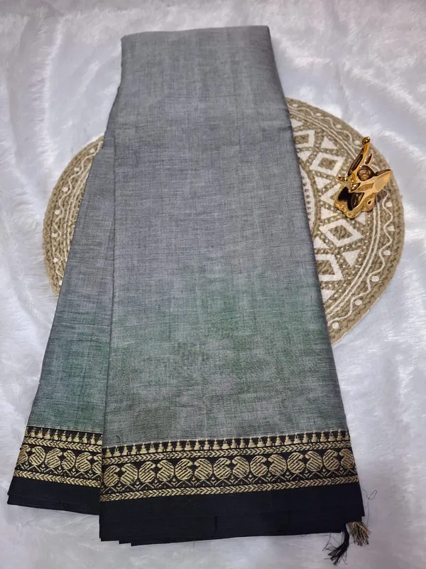 Steel_Grey_Kalyani_Narayan_PethMasarasaised__Cotton_Saree_With_Kalamkari_1_Meter_Matching_Blouse_Free_For_Women
