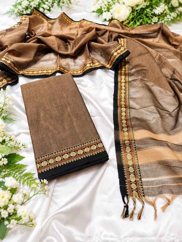 Catherine_mia_salwar_suite_meterial_narayanpeth_cotton_-_Beige_cream.