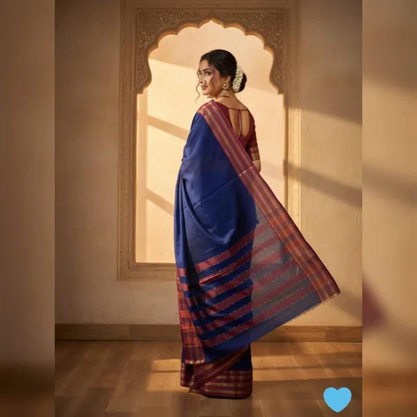 Dark_Violet_Saree_Shridevi_Rudraksha_Cotton_Saree