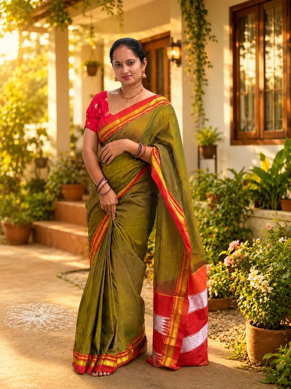 Deeksha_Cotton_–_Kastoori_brown__colour_Ilakal_Saree_(Silk_Tope_Teni_Pallu)