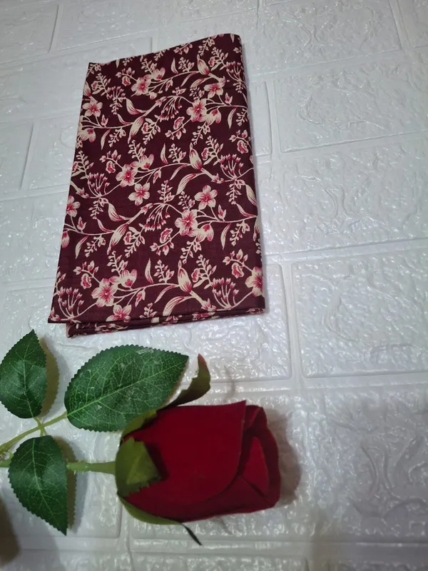 Dusty_Rose_Soundarya_Collection_Narayanpreth_CottonMasarasaised__Saree_And_Kalamkari_1_Meter_Matching_Blouse_Free_For_Women