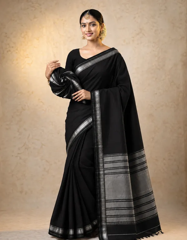 GOUTHAMI_-_Narayanpeth_cotton_masarasaised_saree_with_running_blouse_for_women_