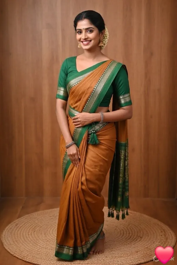Haladi_yellow_Gouthami_pure_narayanpeth_cotton_masarasaised_saree