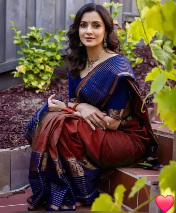 Rust_Maroon_Shailoo_Narayanpeth_CottonMasarasaised__Saree