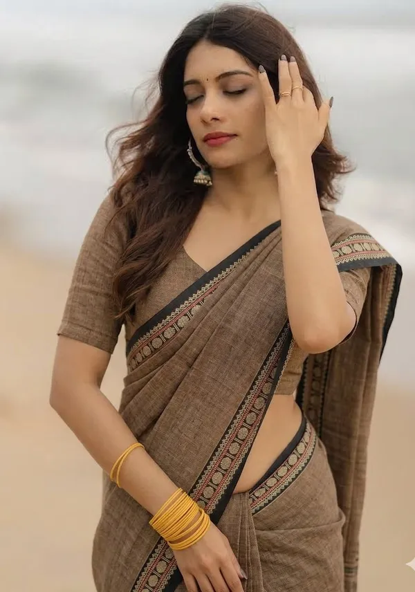 Sand_Beige_Gopika_Narayanpet_CottonMasarasaised__Saree