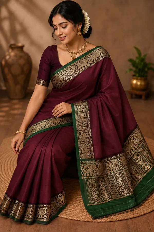 Deep_maroon_soundarya_narayanpeth_cotton_masarasaised_saree