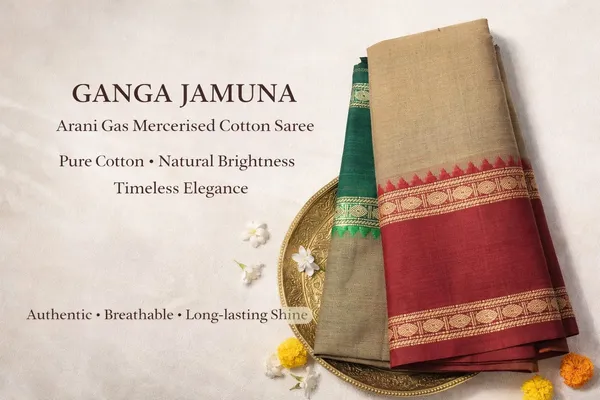 Beige_Cream_Ganga_Jamuna_Arani_Gass_CottonMasarasaised__Saree_With_Kalamkari_1_Meter_Blouse_Free_For_Women