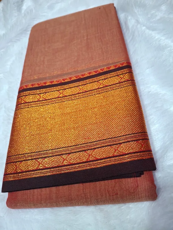 Rust_maroon_rudraksha_narayanpeth_cotton_masarasaised_saree