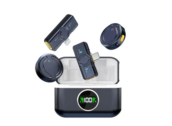 Multicolor_Wireless_Lavalier_Microphone_With_Charging_Case