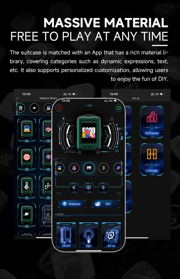 Black_Smart_Led_Display_Suitcase_With_Usb_Charging_Port_And_Tsa_Lock