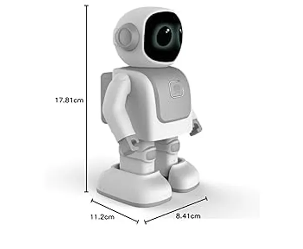 White_And_Grey_Smart_Dancing_Robot_Bluetooth_Speaker