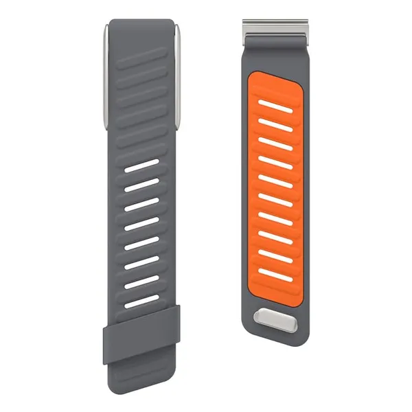 Grey_Silicone_Smartwatch_Band