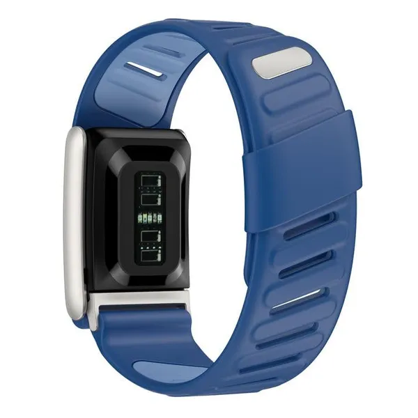 Blue_Silicone_Smartwatch_Band