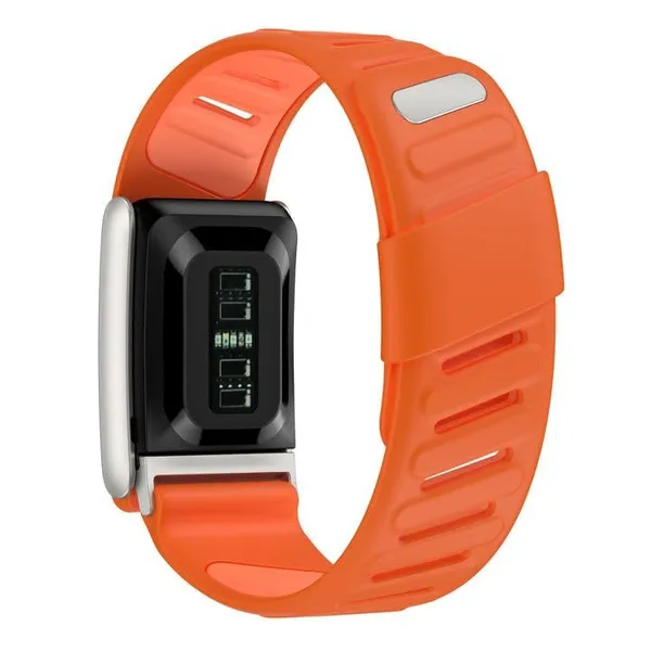 Orange_Silicone_Smartwatch_Band