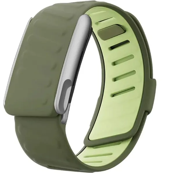 Olive_Green_Silicone_Smartwatch_Band