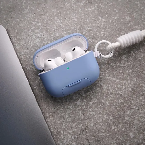 Blue_Silicone_Case_Cover_For_Airpods_Pro_With_Lanyard_Strap