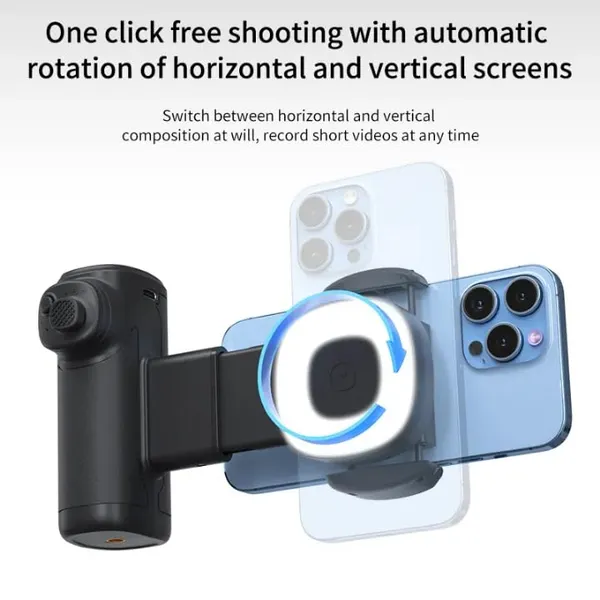 Black_Mobile_Phone_Camera_Grip_With_Ring_Light_And_Wireless_Remote