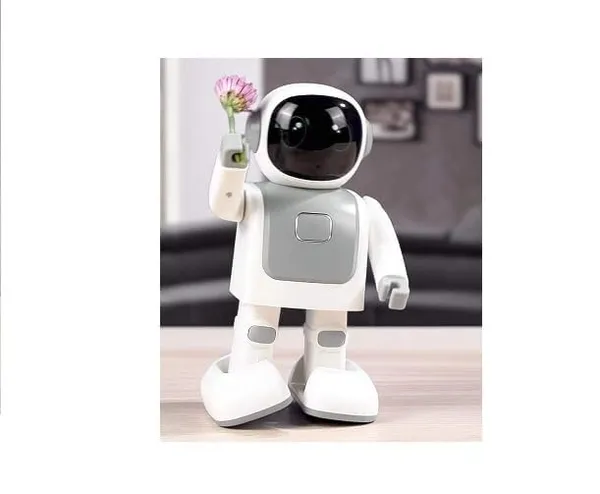 White_And_Grey_Smart_Dancing_Robot_Bluetooth_Speaker