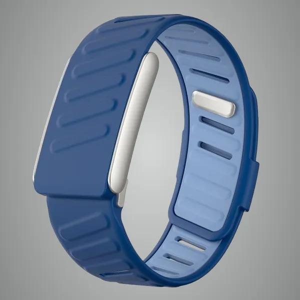 Blue_Silicone_Smartwatch_Band