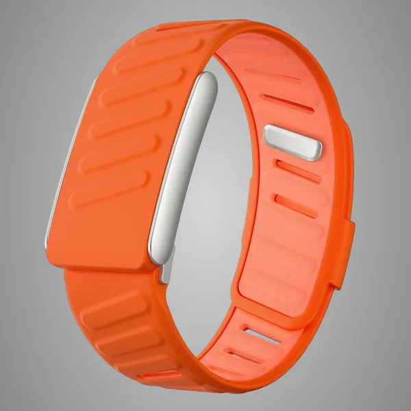 Orange_Silicone_Smartwatch_Band
