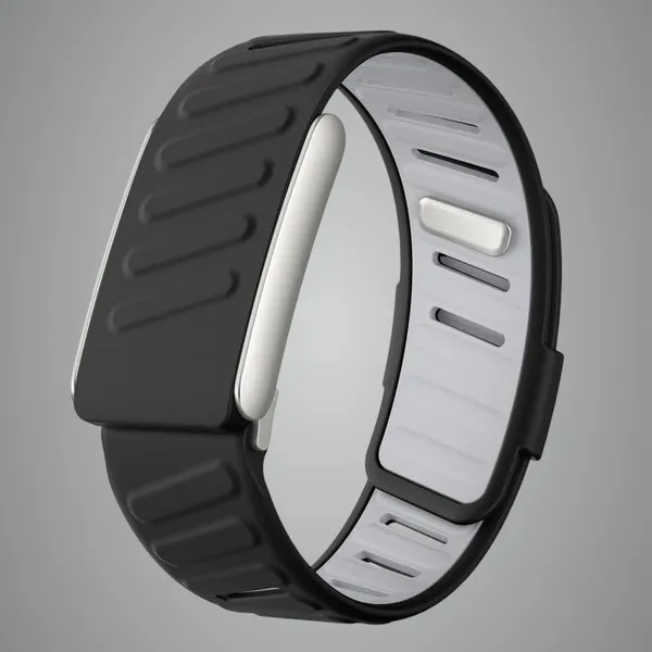 Black_Silicone_Smartwatch_Band