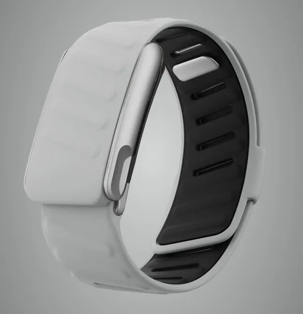 White_Silicone_Smartwatch_Band