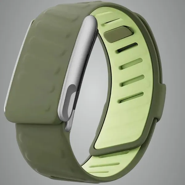Olive_Green_Silicone_Smartwatch_Band