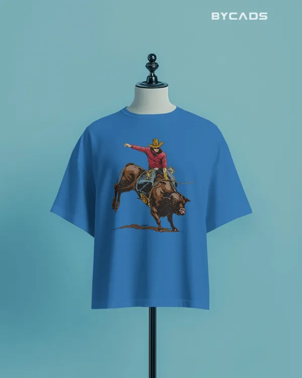 Blue_Cotton_Rough_&_Reckless_Cowboy_Bull_Ride_Tee