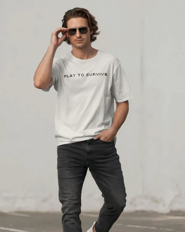 White_Cotton_Red_Enforcer_Symbolic_Mask_Unisex_Tee