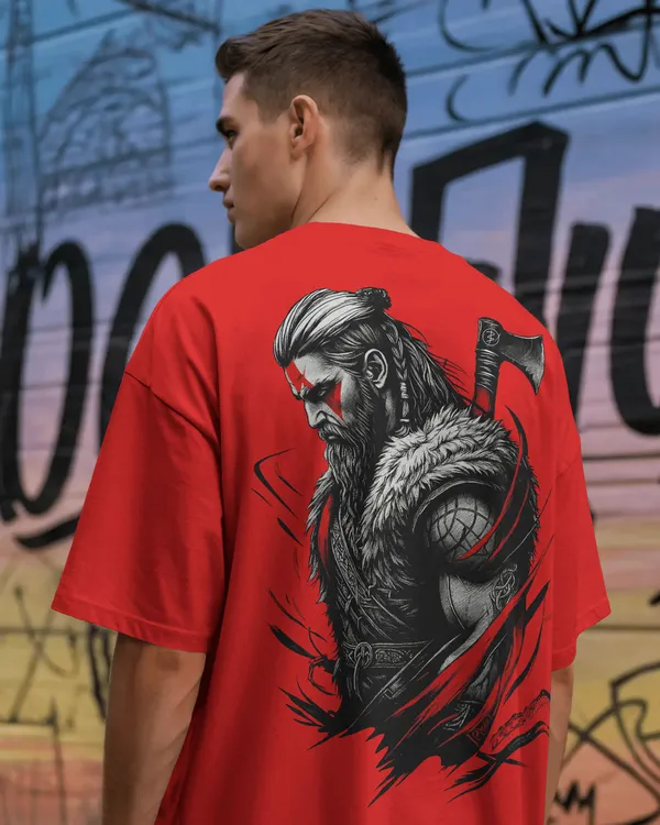 Red_Cotton_The_Vikings_Wrath_Oversized_Warrior_Tee