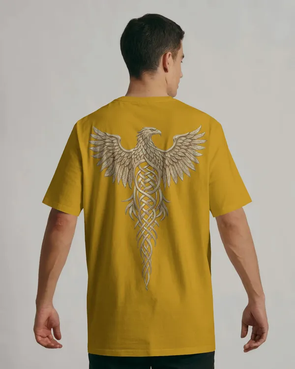 Yellow_Cotton_Rise_Of_The_Phoenix_Celtic_Revival_Tee