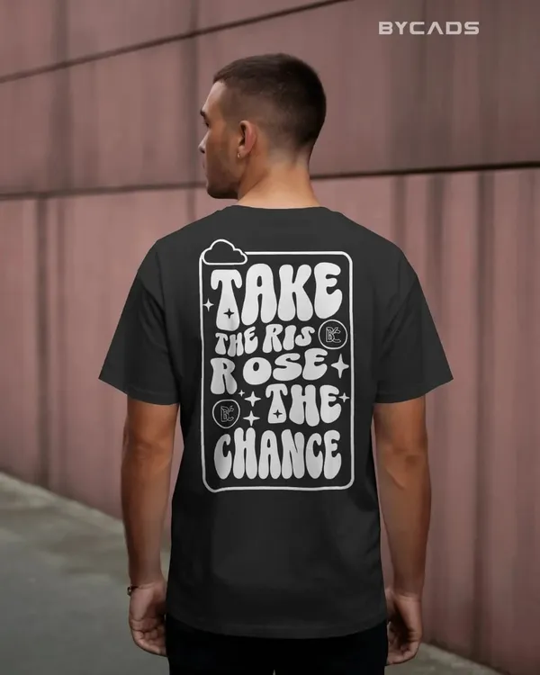 BYCADS_"Take_The_Risk"_Retro_Typography_Oversized_Cotton_T-Shirt