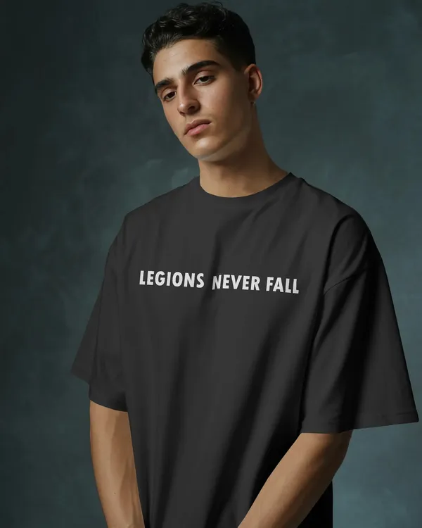 Black_Cotton_Caesar'S_Call_Oversized_Legion_Recruitment_Tee