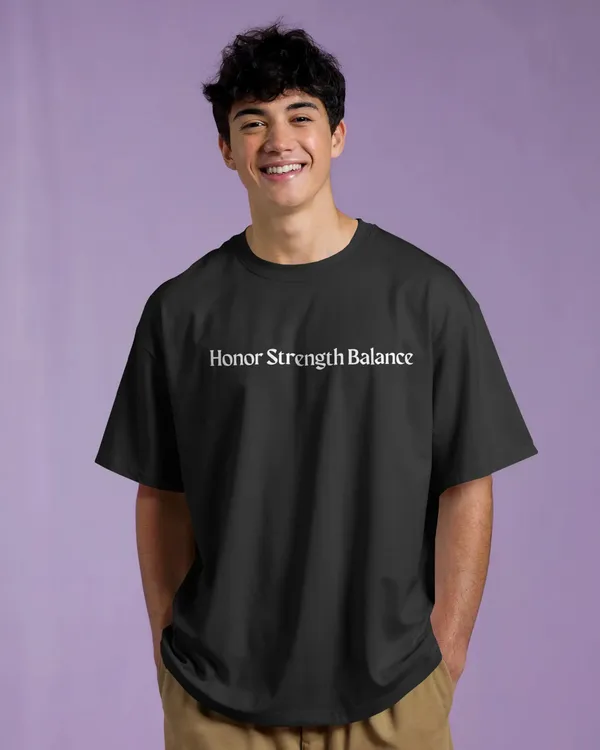 Black_Cotton_Warrior_Spirit_Oversized_Unisex_T-Shirt_|_Samurai_Streetwear
