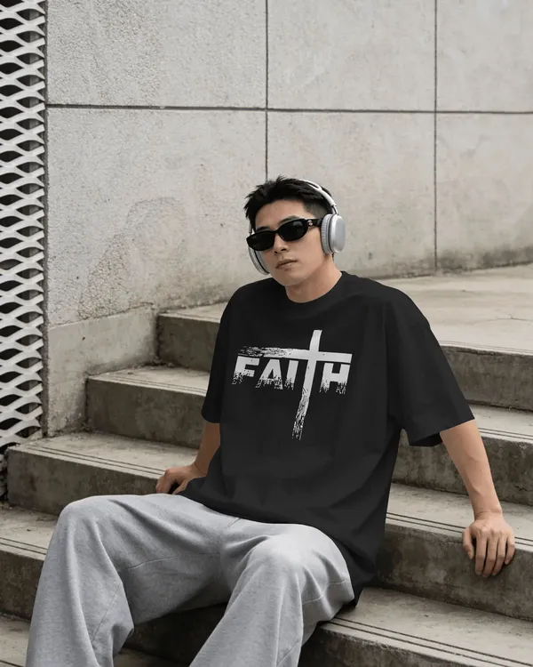 Black_Cotton_Bloodstroke_Cross_Oversized_T-Shirt_|_Street_Creed