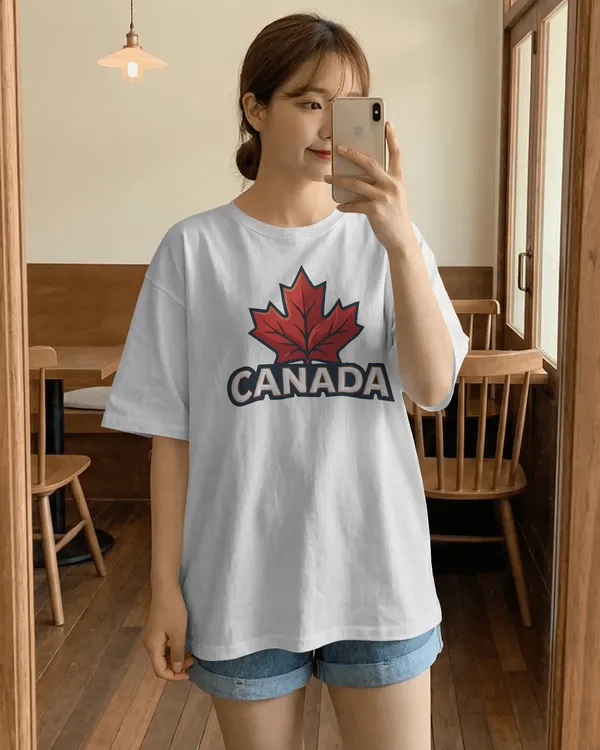 BYCADS_Canada_Maple_Leaf_Oversized_Cotton_Blend_T-Shirt_|_Premium_Streetwear_Graphic_T-Shirt