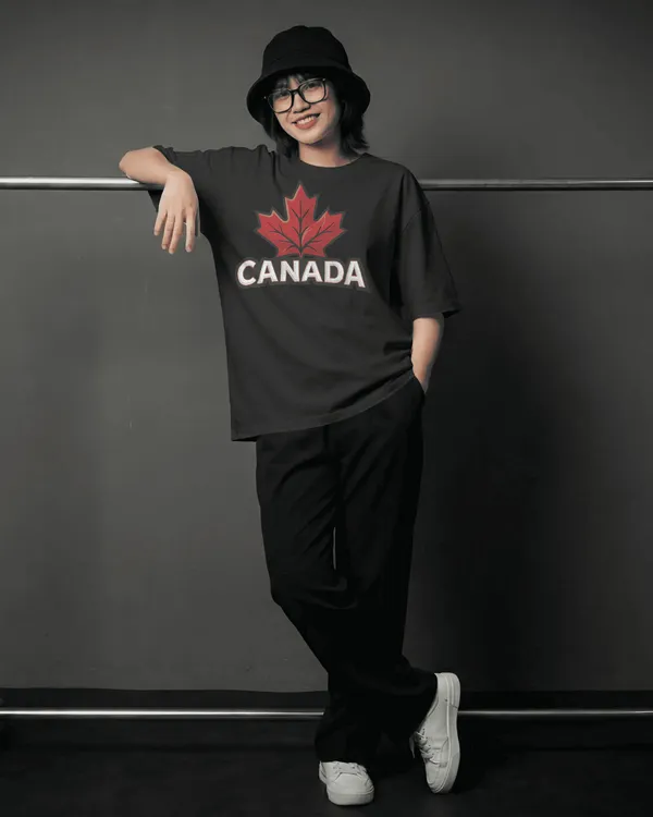 BYCADS_Canada_Maple_Leaf_Oversized_Cotton_Blend_T-Shirt_|_Premium_Streetwear_Graphic_T-Shirt