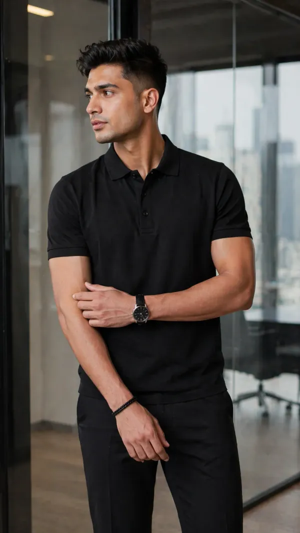 BYCADS_Classic_Navy_Blue_Polo_T-Shirt_–_Smart_Casual_Cotton_Essential
