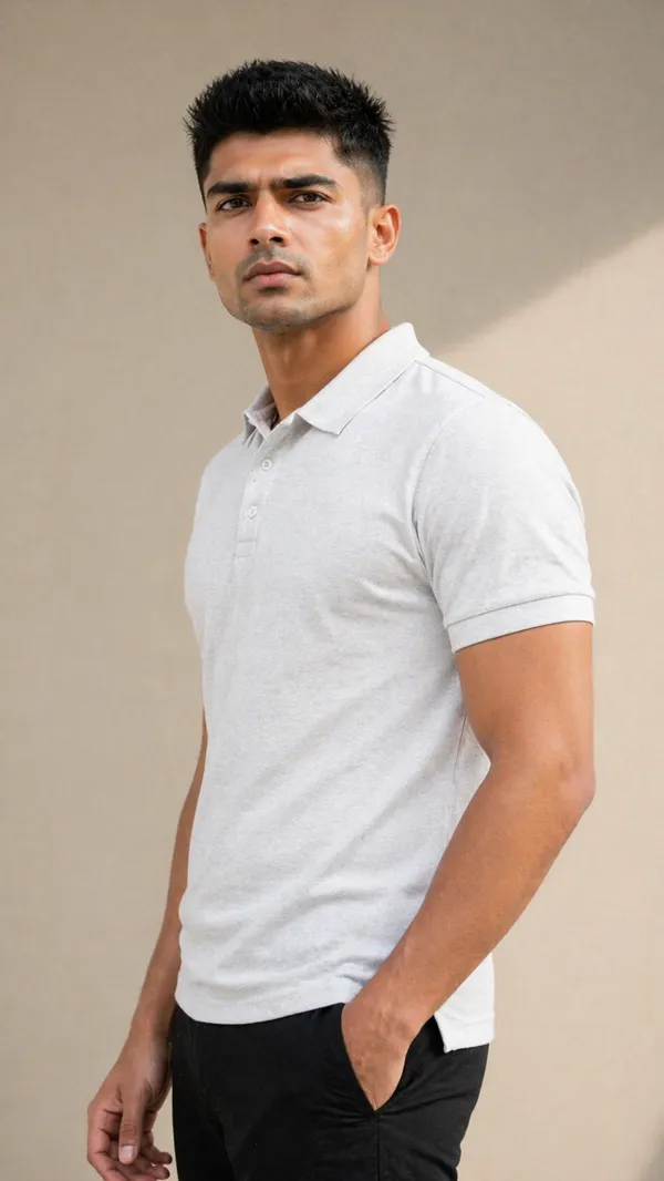 BYCADS_Clean_White_Polo_T-Shirt_–_Classic_Cotton_Minimal_Essential