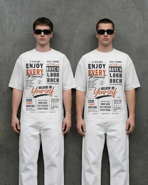 BYCADS_Enjoy_Every_Moment_Oversized_Blend_Cotton_Graphic_T-Shirt__Believe_in_Yourself_Typography_Streetwear_T-shirt
