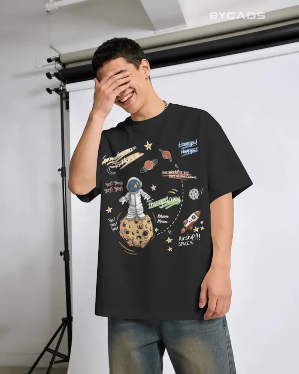 BYCADS_Galaxy_Explorer_Typography_Collection_Oversized_T-Shirt_for_Unisex_|_Cotton_Blend_Relaxed-Fit_Drop_Shoulder_Graphic_Printed_Unisex_t-shirt