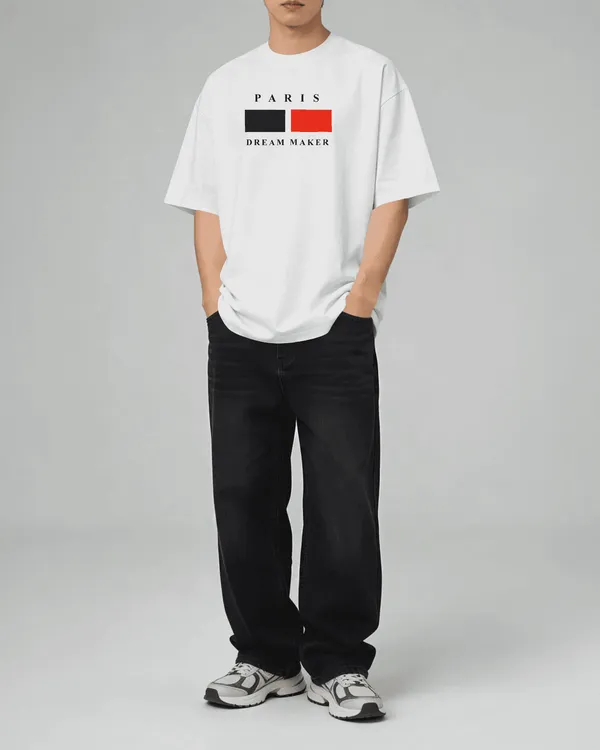 BYCADS_Minimal_Paris_Printed_Street_Style_Oversized_Unisex_Cotton_Blend_T-shirt