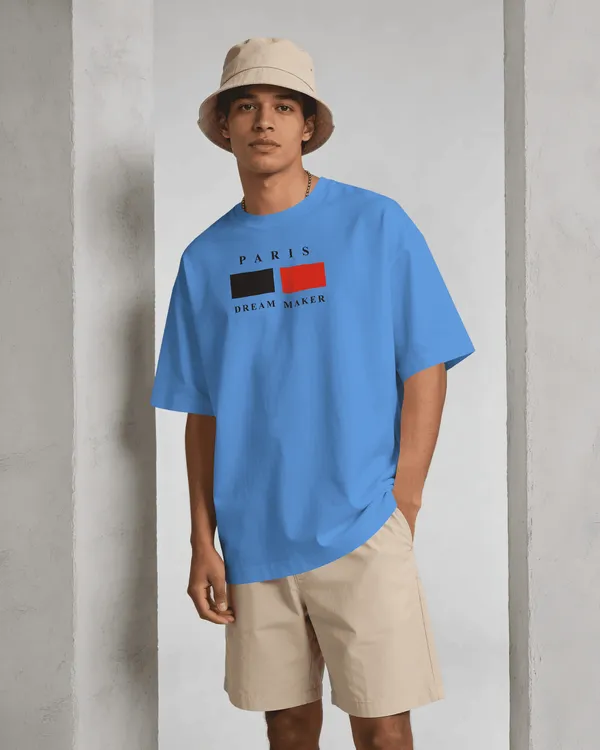 BYCADS_Minimal_Paris_Printed_Street_Style_Oversized_Unisex_Cotton_Blend_T-shirt