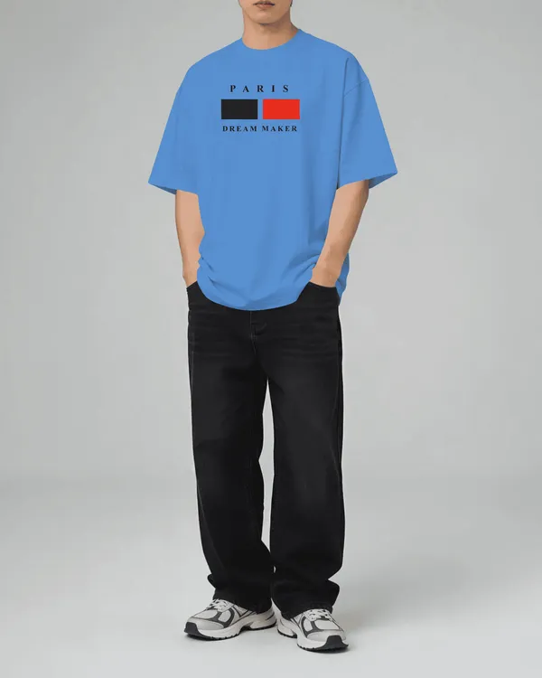 BYCADS_Minimal_Paris_Printed_Street_Style_Oversized_Unisex_Cotton_Blend_T-shirt