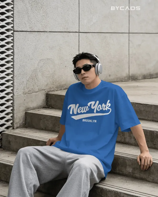 BYCADS_New_York_Oversized_Cotton_Blend_T-Shirt_for_Unisex_|_Unisex_Drop_Shoulder_Relaxed_Fit_Streetwear_T-shirt