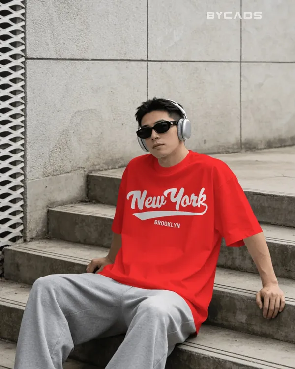 BYCADS_New_York_Oversized_Cotton_Blend_T-Shirt_for_Unisex_|_Unisex_Drop_Shoulder_Relaxed_Fit_Streetwear_T-shirt