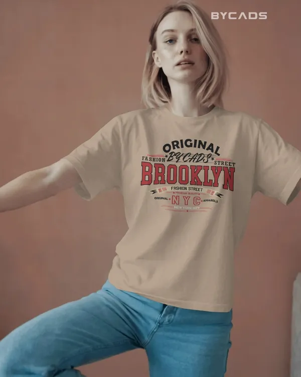 BYCADS_Original_Brooklyn_Oversized_Cotton_Blend_T-Shirt_for_Men_&_Women_|_Relaxed_Fit_Drop_Shoulder_Streetwear_Tee